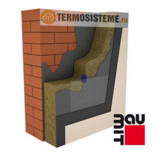 Termosistem vata minerala bazaltica BAUMIT 10cm este un sitem de izolatie pentru fatada casei. Confera rezistență si durabilitate ridicată, excelent raport calitate-preț.