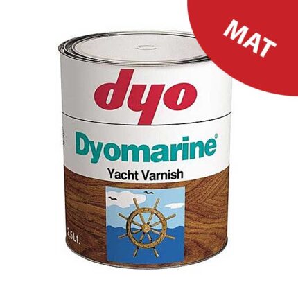 Lac mat DYO Dyomarine alchidic este un lac protector pentru lemn pe baza alchidica, transparent, monocomponent cu aspect semi-mat pentru exterior.